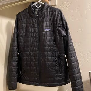 Womens Patagonia Black Nano Puff Jacket